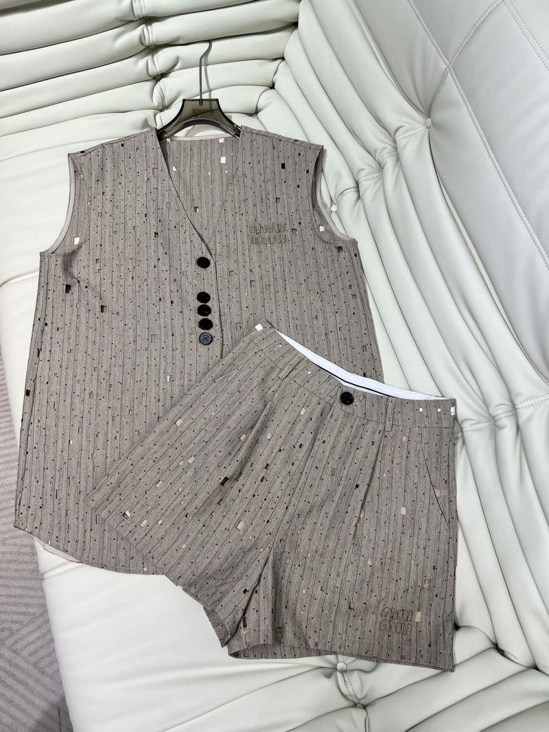 Miu Miu Short Suits